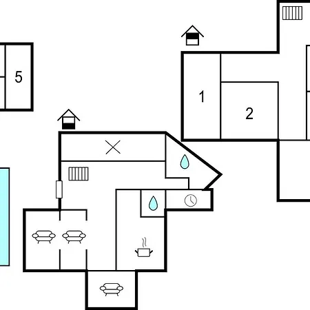 Five Bedroom Holiday In *